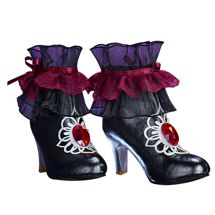 DokiDoki-SR Game Identity V Cosplay Little Girl Shoes idv Miss Pomegranate Plate