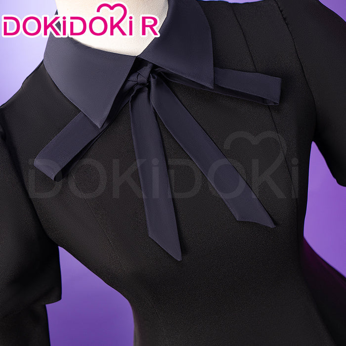 【In Stock】DokiDoki-R Anime Cosplay Costume Black Dress