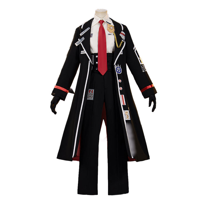 【In Stock】【Size XS-3XL】DokiDoki-R Game Cosplay Costume Black Suit