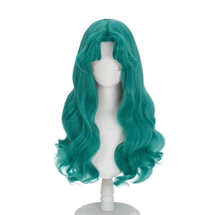 【Ready For Ship】DokiDoki Anime Cosplay Wig Long Curly Green Hair