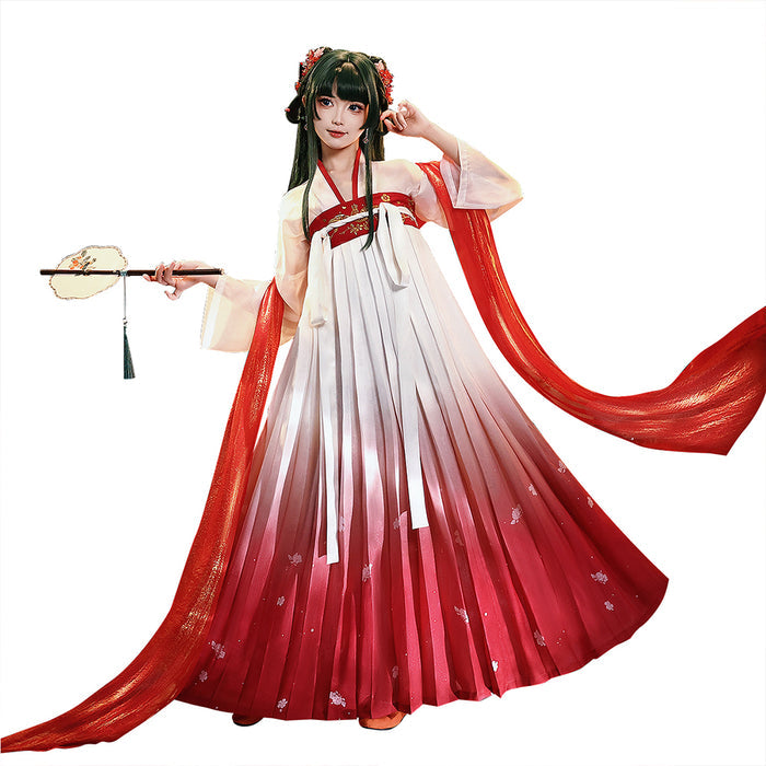【Ready For Ship】【Last Batch】DokiDoki-SR Anime The Apothecary Diaries Cosplay Maomao Costume Mao Mao Red Date Dress