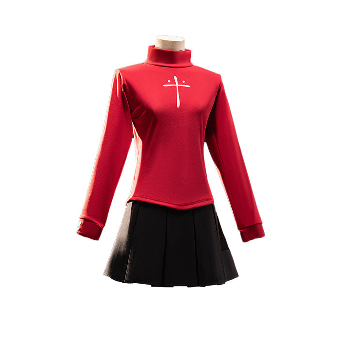 【Size S-2XL】【In Stock】DokiDoki-R Game Fate/stay night Cosplay Tohsaka Rin Casual Wear