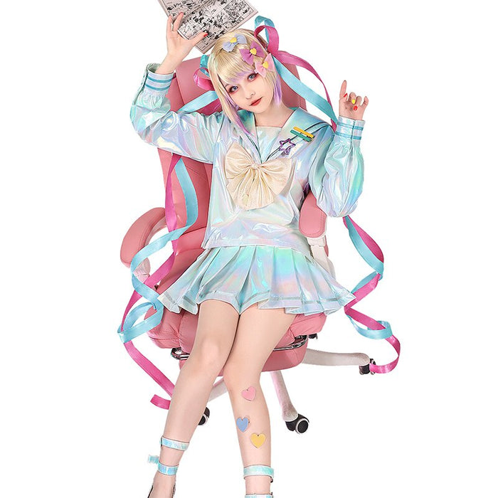【US/EU LOCAL SHIPPING 】DokiDoki-SR Game NEEDY GIRL OVERDOSE Cosplay KAngel Cospaly Costume Game