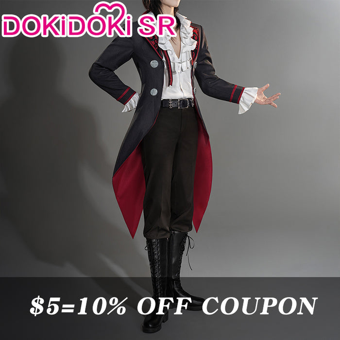 $5 Deposit = 10% Off Coupon DokiDoki-SR Anime Lord of the Mysteries Cosplay Leonard Mitchell Costume