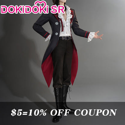 $5 Deposit = 10% Off Coupon DokiDoki-SR Anime Lord of the Mysteries Cosplay Leonard Mitchell Costume