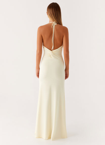 Just In Time Maxi Dress - Yellow