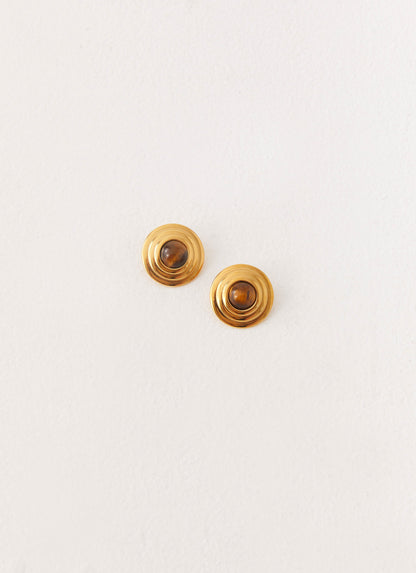 Kalia Earrings - Tort