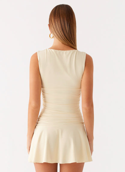 Kelda Mini Dress - Yellow