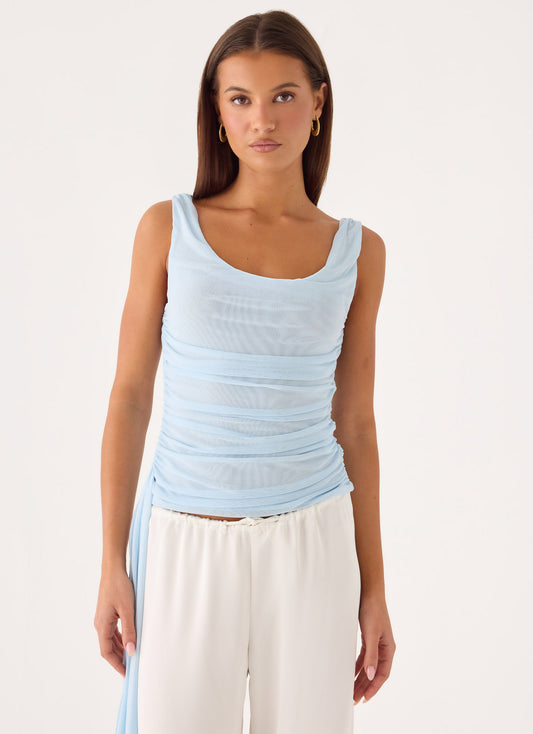 Lauretta Top - Baby Blue