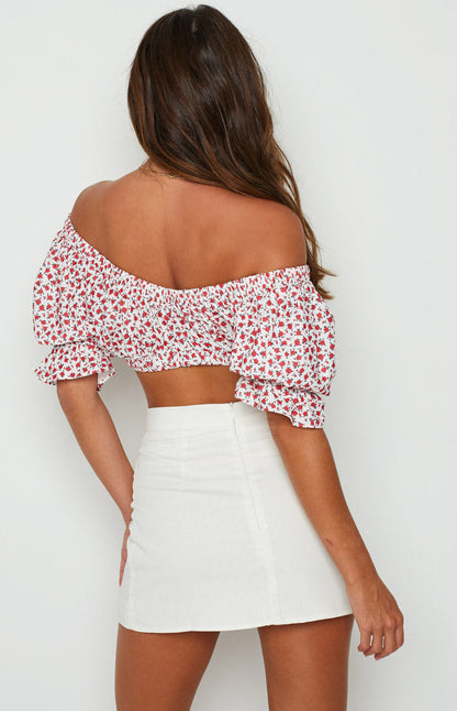 Milan Skirt White