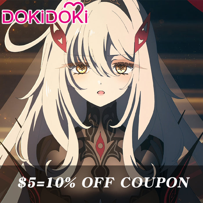【Confirmed】$5 Deposit =10% OFF Coupon DokiDoki Game Genshin Impact Cosplay Ronova Costume