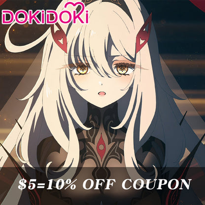 【Confirmed】$5 Deposit =10% OFF Coupon DokiDoki Game Genshin Impact Cosplay Ronova Costume