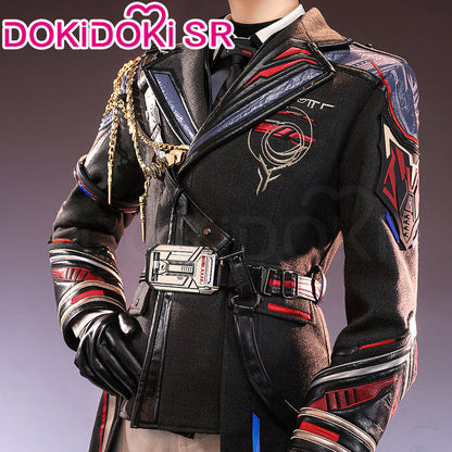 【Costume Ready For Ship】DokiDoki-SR Game Love And Deepspace Cosplay Caleb Costume / Shoes Pilots