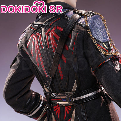 【Costume Ready For Ship】DokiDoki-SR Game Love And Deepspace Cosplay Caleb Costume / Shoes Pilots