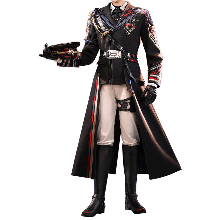 【Costume Ready For Ship】DokiDoki-SR Game Love And Deepspace Cosplay Caleb Costume / Shoes Pilots