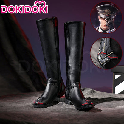 【Costume Ready For Ship】DokiDoki-SR Game Love And Deepspace Cosplay Caleb Costume / Shoes Pilots