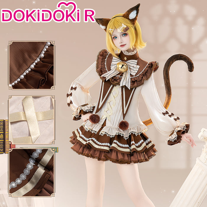 Dkidoki-R Vsinger Cosplay Rinn /  Lenn Cafe Cat Costume Doujin