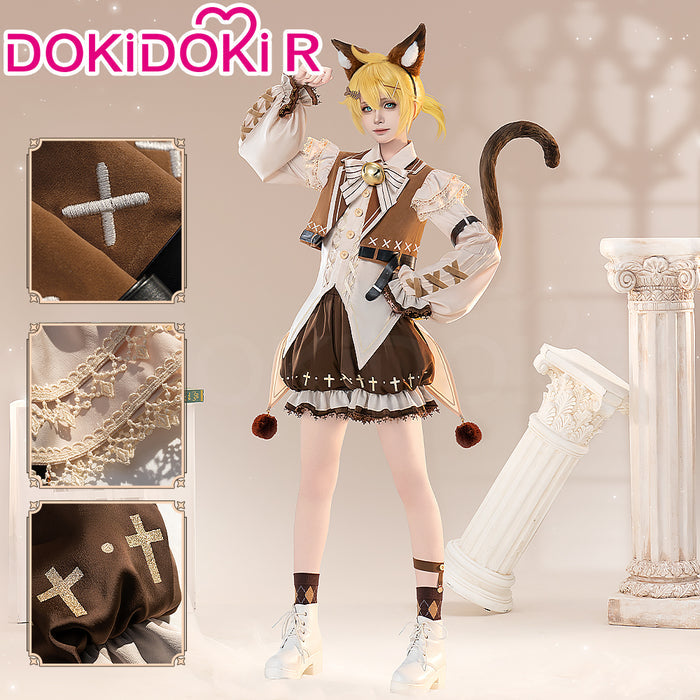 Dkidoki-R Vsinger Cosplay Rinn /  Lenn Cafe Cat Costume Doujin