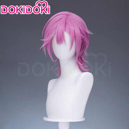 DokiDoki Anime Cosplay Wig Short Pink Hair