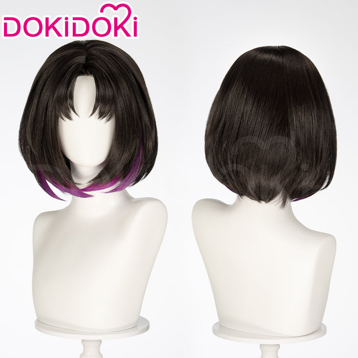 DokiDoki Anime Miss Kobayashi’s Dragon Maid Cosplay Elma Wig Short Black Hair