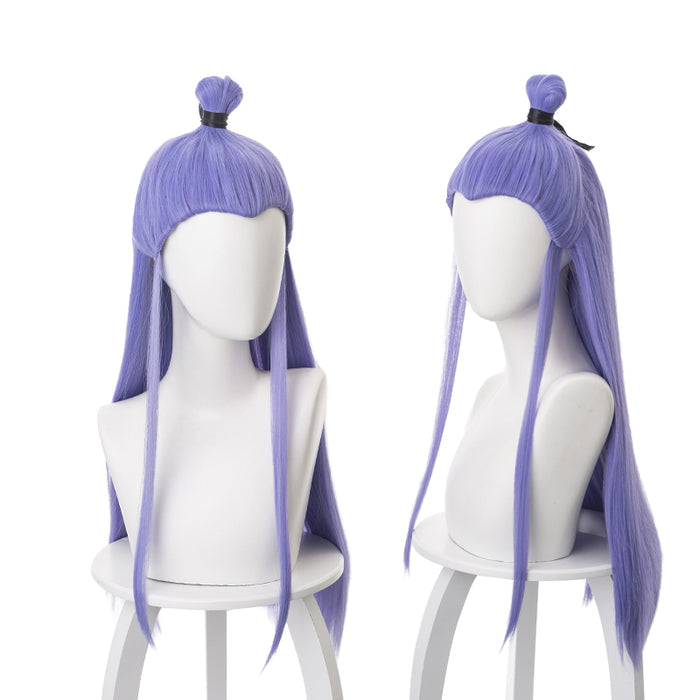 DokiDoki Anime Ne Zha Cosplay Aobing Wig Long Blue Ao Bing
