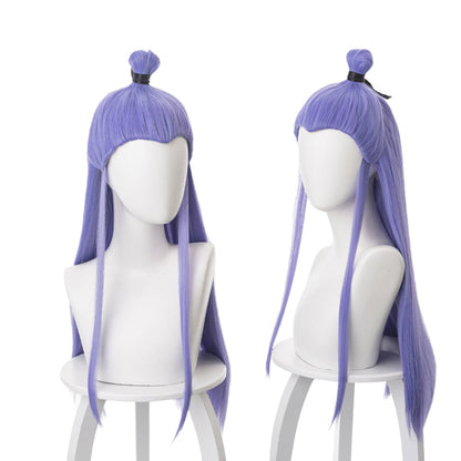 DokiDoki Anime Ne Zha Cosplay Aobing Wig Long Blue Ao Bing
