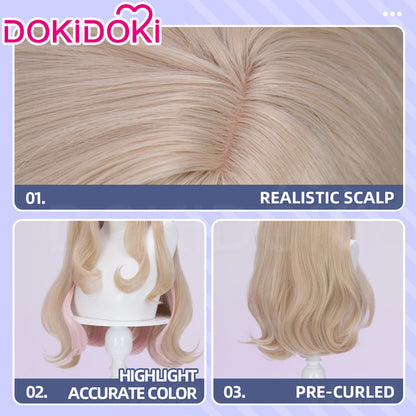 DokiDoki Anime There's No Freaking Way I'll be Your Lover! Unless... Cosplay Ajisai Sena Wig Kahki Long