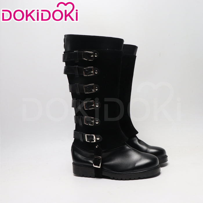 DokiDoki Game Cosplay  Black / Brown Shoes