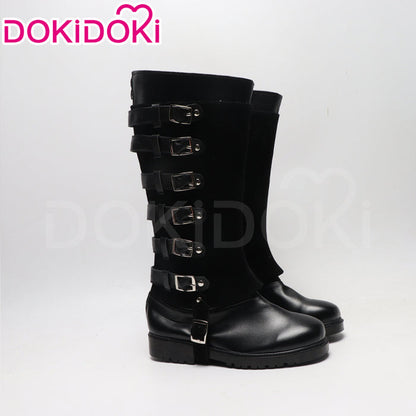DokiDoki Game Cosplay  Black / Brown Shoes
