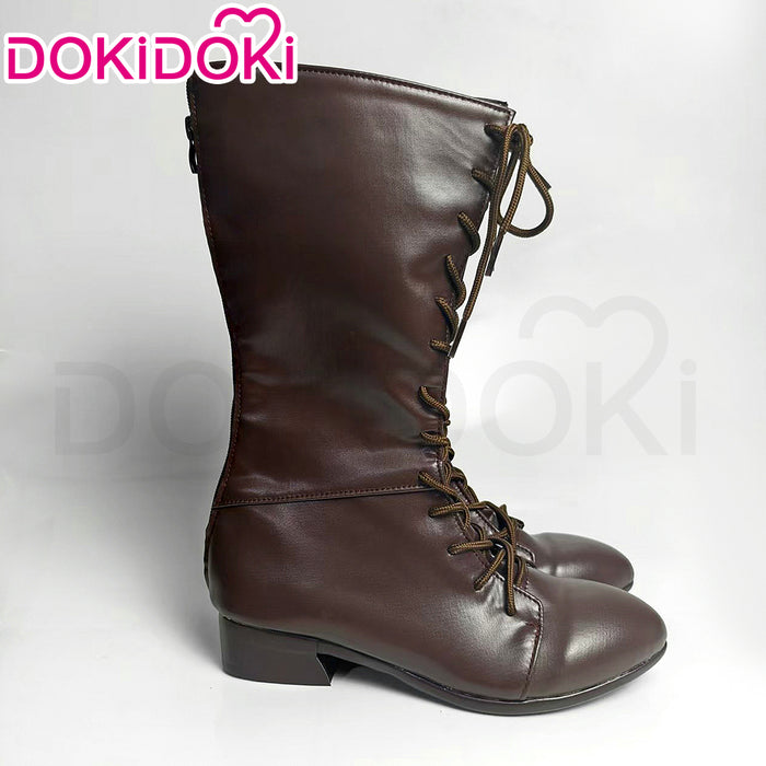 DokiDoki Game Cosplay Shoes Brown Boots