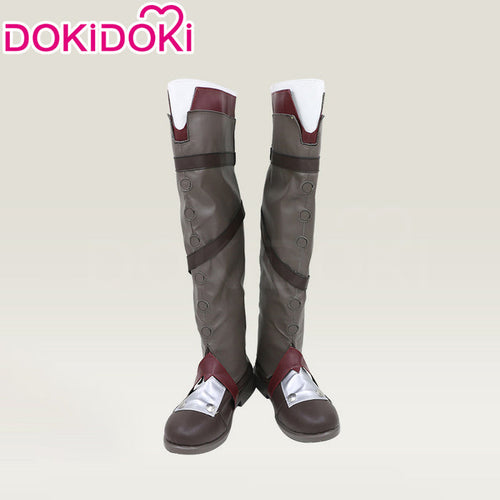 DokiDoki Game Cosplay Shoes Male Long Boots