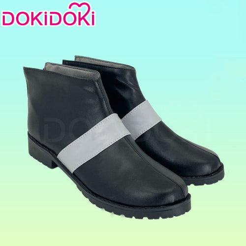 DokiDoki Game Cosplay Thief Shoes Black Boots