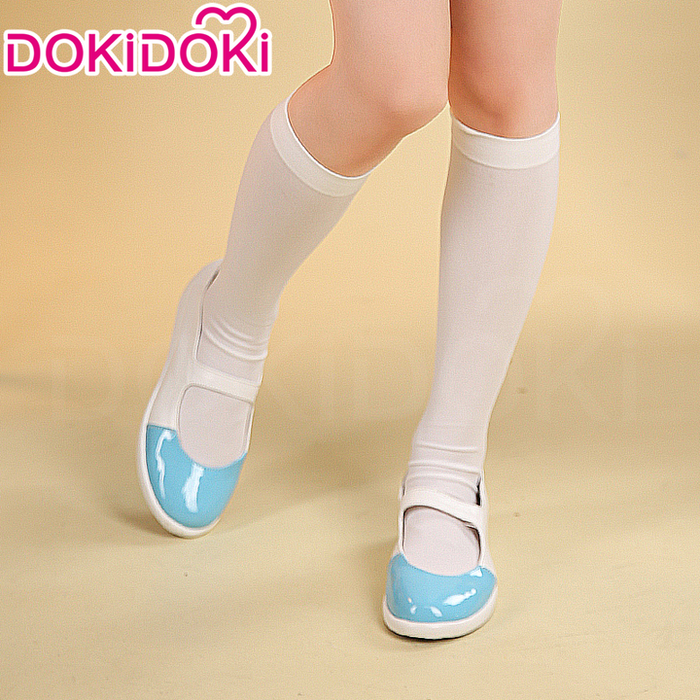 DokiDoki GAME DokiDoki Literature Club Cosplay Sayori / Natsuki / Yuri / Monika Shoes  DDLC