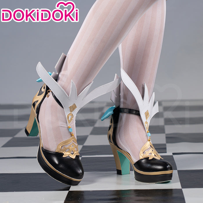 DokiDoki Game Genshin Impact Cosplay Escoffier Shoes Fontaine