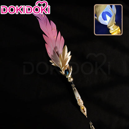 DokiDoki Game Honkai: Star Rail Cosplay Trailblazer Caelus / Stelle Prop Feather Pen