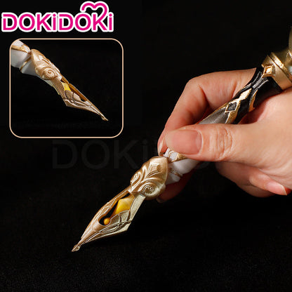 DokiDoki Game Honkai: Star Rail Cosplay Trailblazer Caelus / Stelle Prop Feather Pen