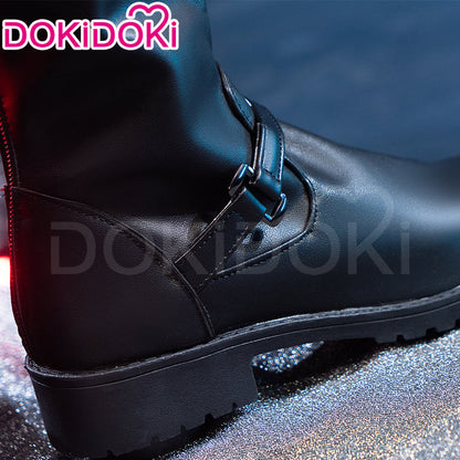 DokiDoki Game Love and Deepspace Cosplay Caleb Farspace Colonel Set Shoes Cloudsreach Strategy