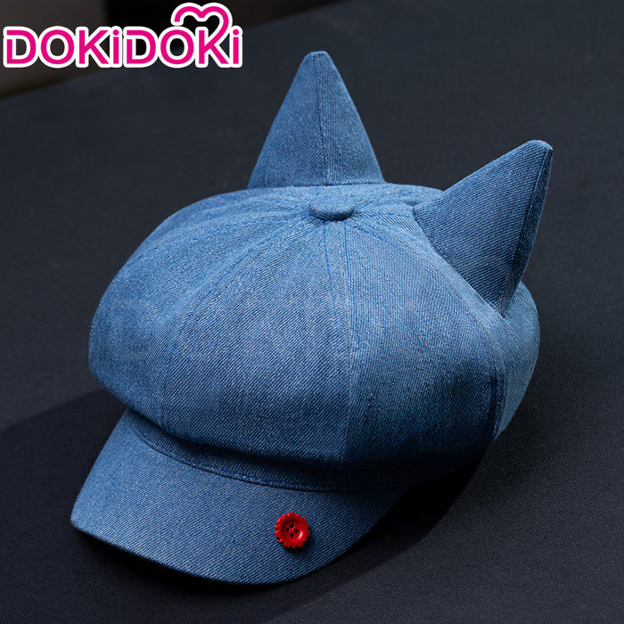 DokiDoki Game MiSide Cosplay Mita Prop Blue Hat