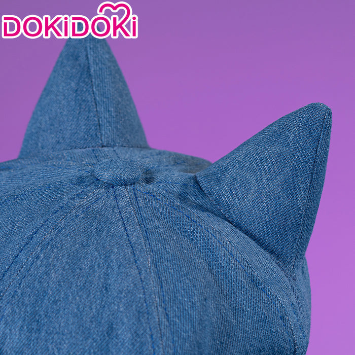 DokiDoki Game MiSide Cosplay Mita Prop Blue Hat