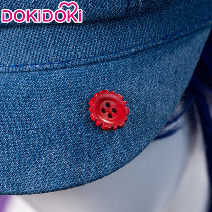 DokiDoki Game MiSide Cosplay Mita Prop Blue Hat