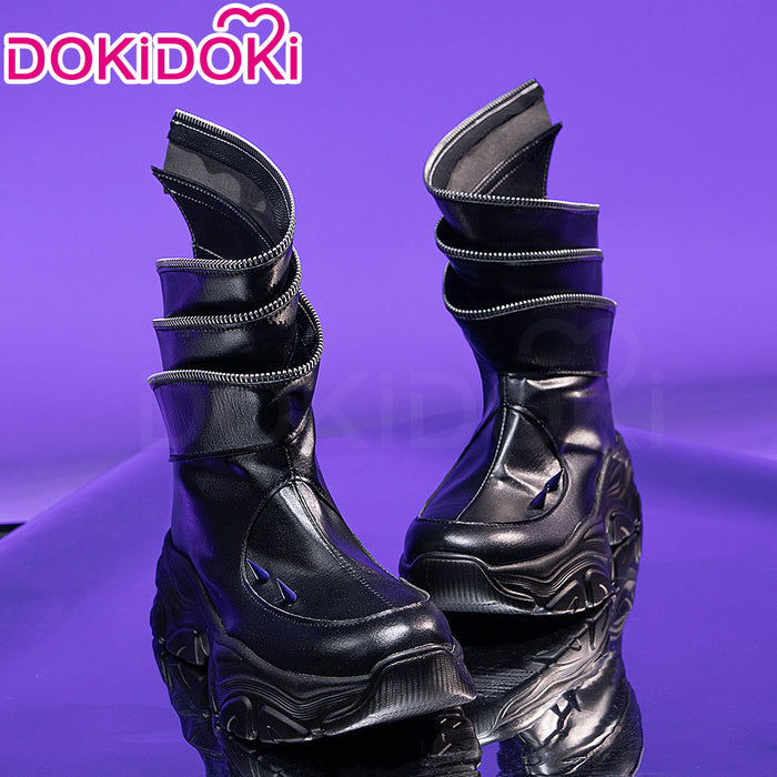 DokiDoki Movie Anime KPOP KILLER Cosplay Black Battle Suit BATTLE  SERIE Shoes