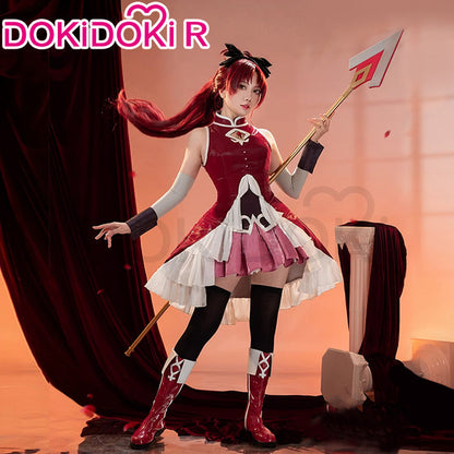 DokiDoki-R Anime Cosplay Costume Costume Battle Suit Red