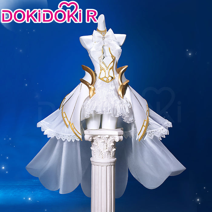 DokiDoki-R Anime Date A Live Cosplay Tobiichi Origami Costume / Crown Metatron