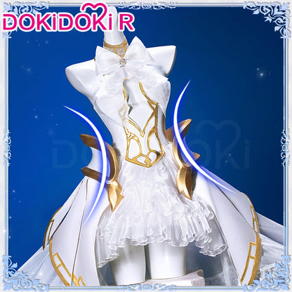 DokiDoki-R Anime Date A Live Cosplay Tobiichi Origami Costume / Crown Metatron