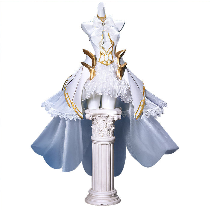 DokiDoki-R Anime Date A Live Cosplay Tobiichi Origami Costume / Crown Metatron