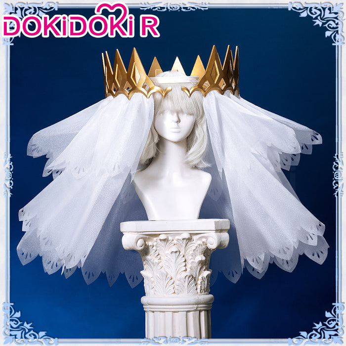 DokiDoki-R Anime Date A Live Cosplay Tobiichi Origami Costume / Crown Metatron