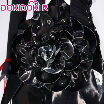 DokiDoki-R Anime Guilty Crown Cosplay Yuzuriha Inori Costume Black EGOIST Door The Empire of Corpses
