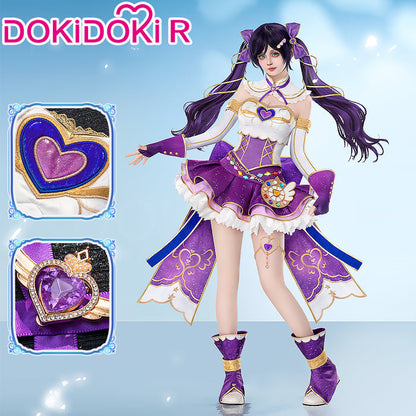 DokiDoki-R Anime LoveLive! School Idol Project Cosplay Lovelive Toujou Nozomi Costume MakeUp Make-Up Magic