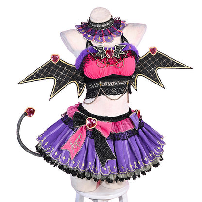 DokiDoki-R Anime LoveLive! Sunshine!! Aqours Cosplay Lovelive Kurosawa Dia Costume / Wig Aqours