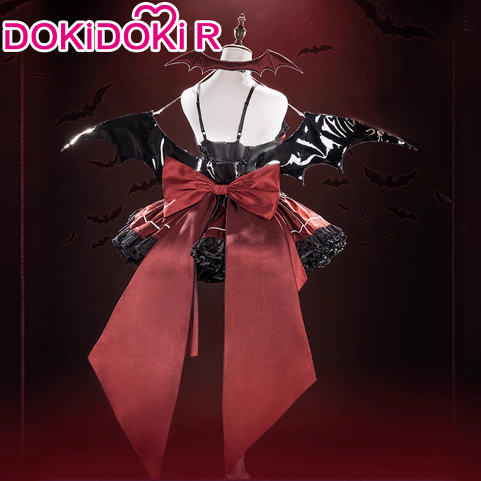 DokiDoki-R Anime Shugo Chara! Cosplay Hoshina Utau Devil / Angel Costume / Wings Doujin Halloween